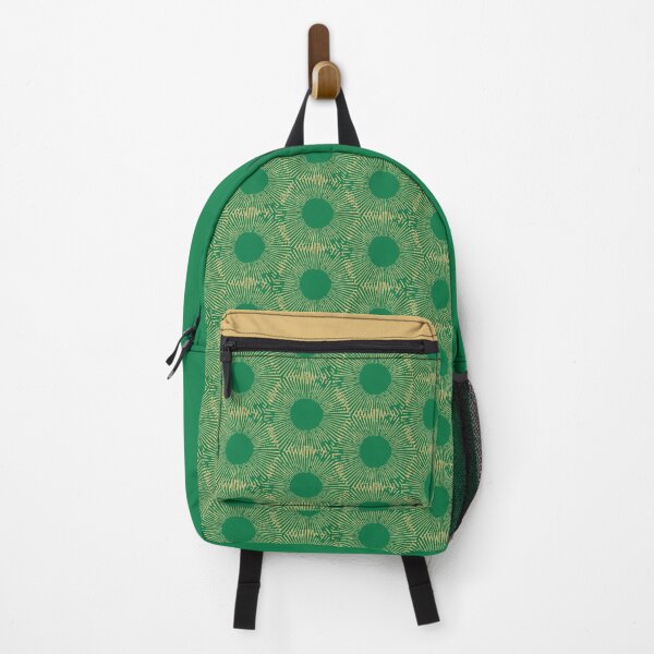 Item preview, Oversized Sunflower Mirage Print - Emerald Green and Gold designed and sold by Daniel Bevis Design.