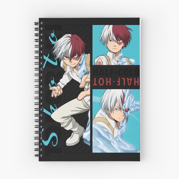 Item preview, MHA Todoroki Half-Cold Half Hot Anime Long Sleeve designed and sold by abbeynjrbat.