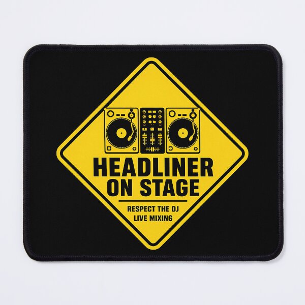 Item preview, Headliner On Stage Respect The DJ Sign designed and sold by ZenRave Designs.