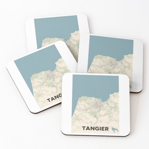 Item preview, Tangier Map designed and sold by nsnindh.