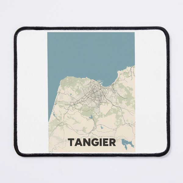 Item preview, Tangier Map designed and sold by nsnindh.