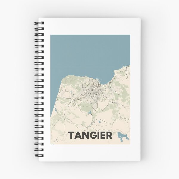 Item preview, Tangier Map designed and sold by nsnindh.