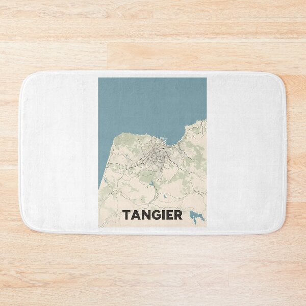 Item preview, Tangier Map designed and sold by nsnindh.