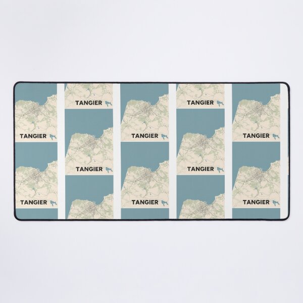 Item preview, Tangier Map designed and sold by nsnindh.