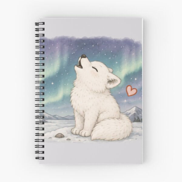 Item preview, Howl at The Stars Arctic Fox designed and sold by MellowMunchkins.