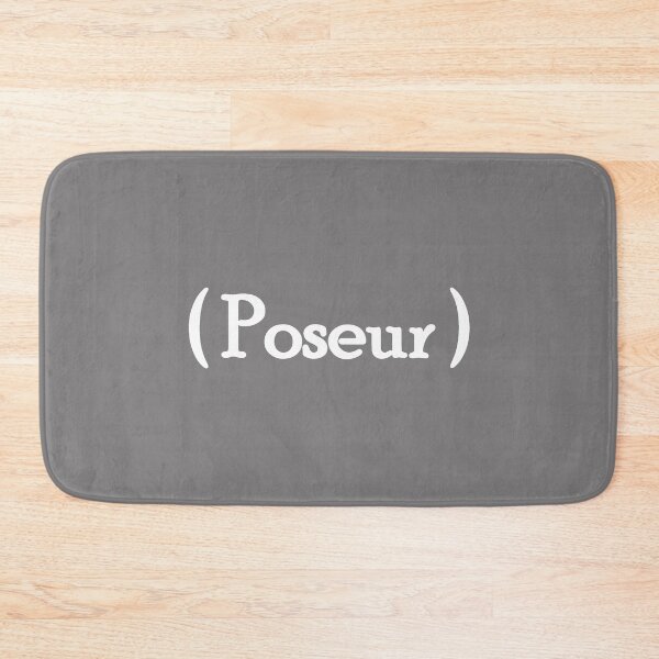Item preview, Iconic Label - "Poseur" White Lettering designed and sold by cousinbessie.
