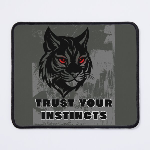 Item preview, Trust Your Instincts Lynx designed and sold by AhmadAnnaPrints.