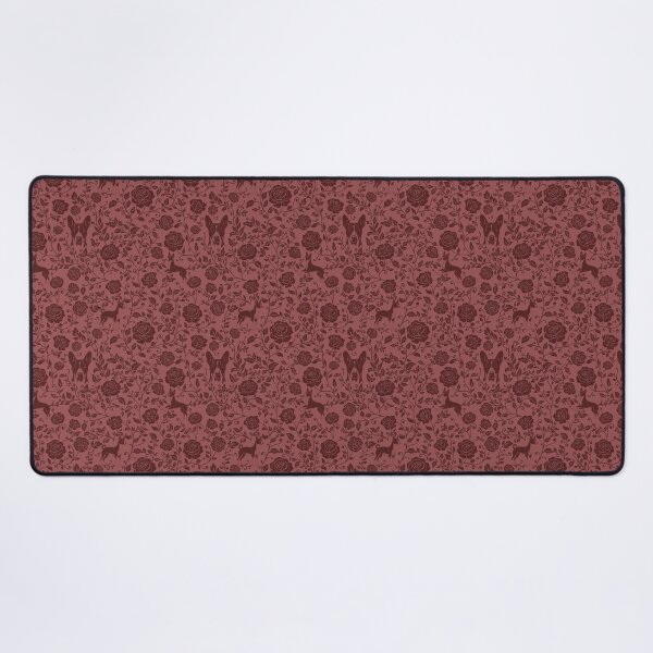 Item preview, Basenji Floral Pattern | Elegant Botanical Dog Design Red designed and sold by WildLakePatterns.