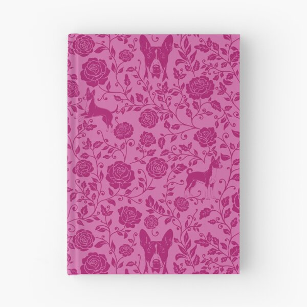Item preview, Basenji Floral Pattern | Elegant Botanical Dog Design Pink designed and sold by WildLakePatterns.