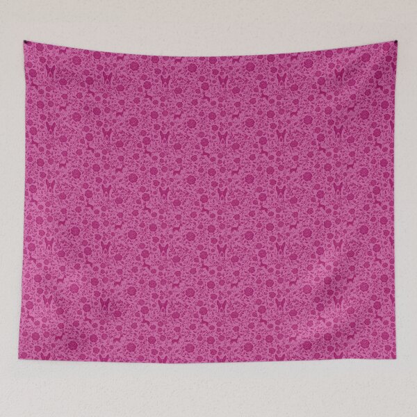 Item preview, Basenji Floral Pattern | Elegant Botanical Dog Design Pink designed and sold by WildLakePatterns.