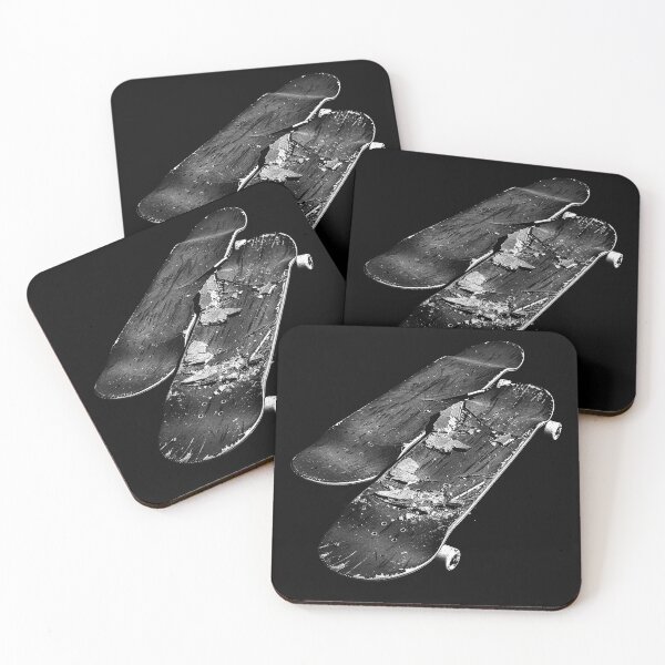 Item preview, Broken Skateboards Grunge Street Skate Art designed and sold by inkoutninja.