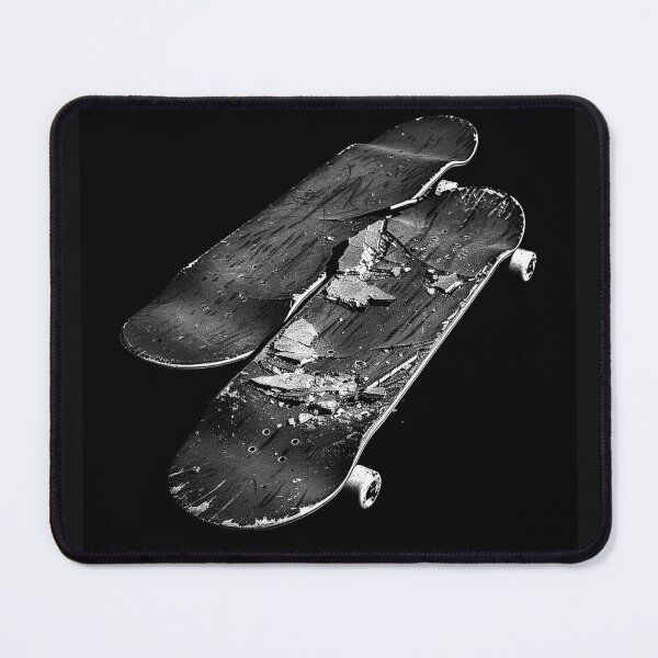 Item preview, Broken Skateboards Grunge Street Skate Art designed and sold by inkoutninja.