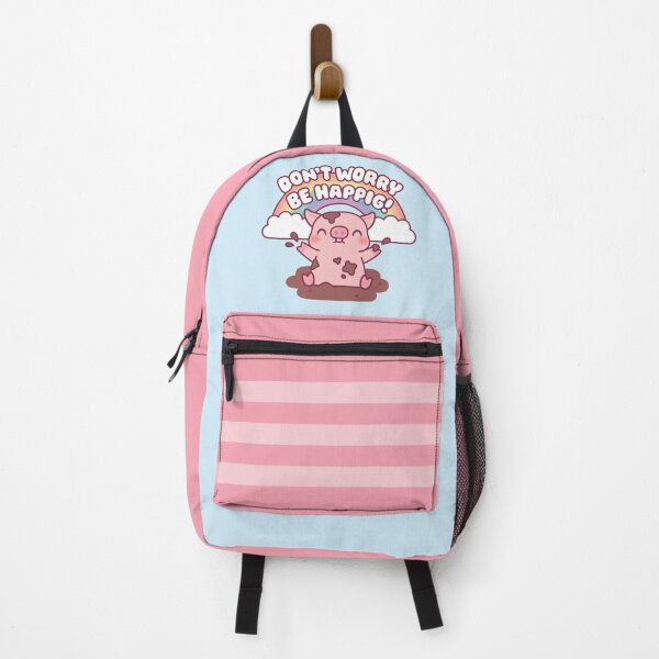 Item preview, Cute Pig Playing In Mud Don't Worry Be Happig designed and sold by rustydoodle.
