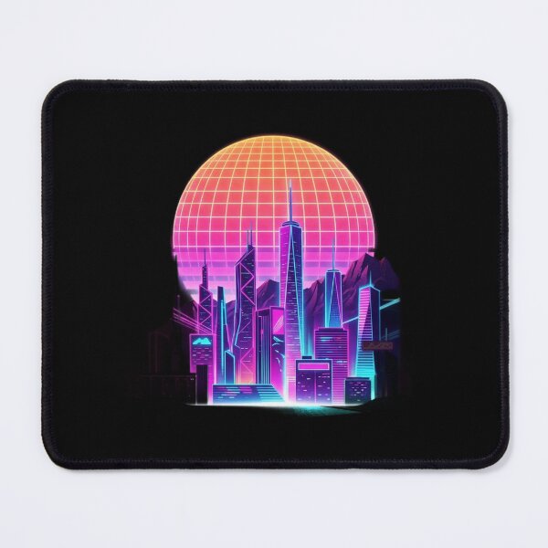 Item preview, Totally Rad Retro 80s Synthwave Sunset Aesthetic designed and sold by VixelDesign.