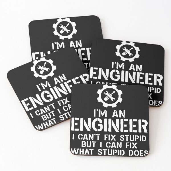 Item preview, I'm Engineer, I Cant Fix Stupid But I Can Fix Stupid Dose - Funny Engineer Joke designed and sold by keviacevarya.