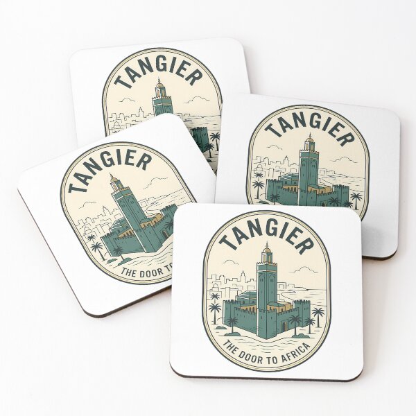 Item preview, Tangier Morocco Vintage Travel Emblem Door To Africa designed and sold by nsnindh.