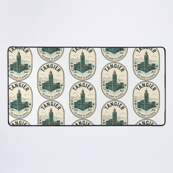 Item preview, Tangier Morocco Vintage Travel Emblem Door To Africa designed and sold by nsnindh.