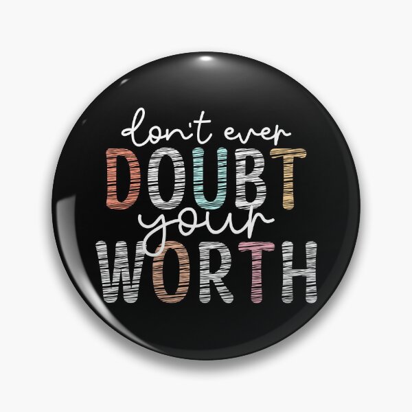 Item preview, Don't Ever Doubt Your Worth – Fall Inspirational Quote designed and sold by Sed94.
