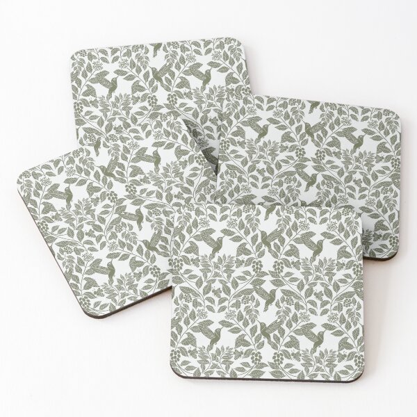 Item preview, Coffee plants, coffee garden, hummingbird and bees, coffee arabica  designed and sold by DColourMuse.