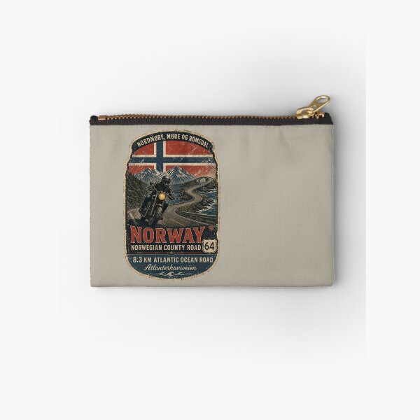 Item preview, Atlantic Ocean Road Norway Atlanterhavsvegen Sticker TShirt 14 designed and sold by OuterShellUK.