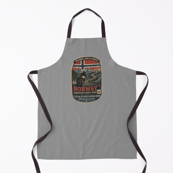 Item preview, Atlantic Ocean Road Norway Atlanterhavsvegen Sticker TShirt 14 designed and sold by OuterShellUK.