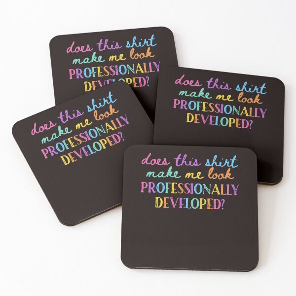 Item preview, Colorful Professional Development Tee designed and sold by cosettacir6382.