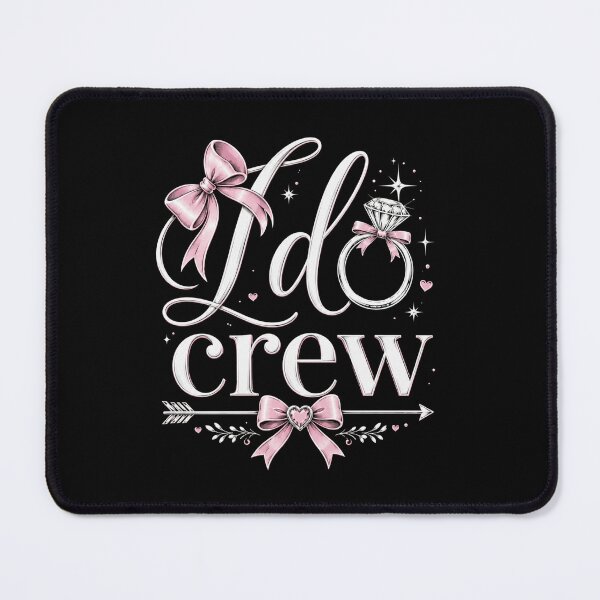 Item preview, I Do Crew Coquette Bridal Party Bachelorette Wedding Matching designed and sold by THREE LITTLE BEANS.
