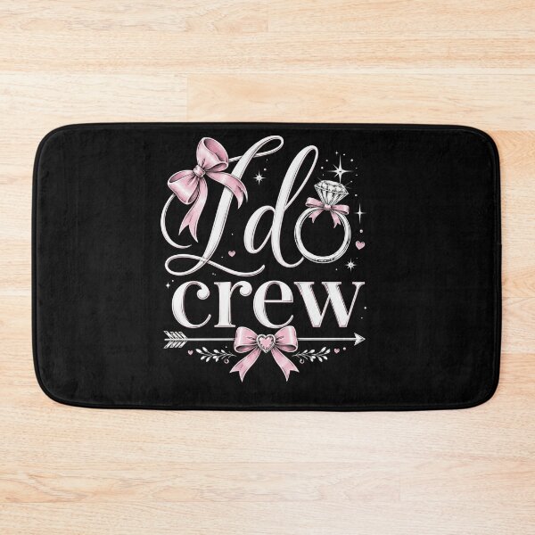 Item preview, I Do Crew Coquette Bridal Party Bachelorette Wedding Matching designed and sold by THREE LITTLE BEANS.