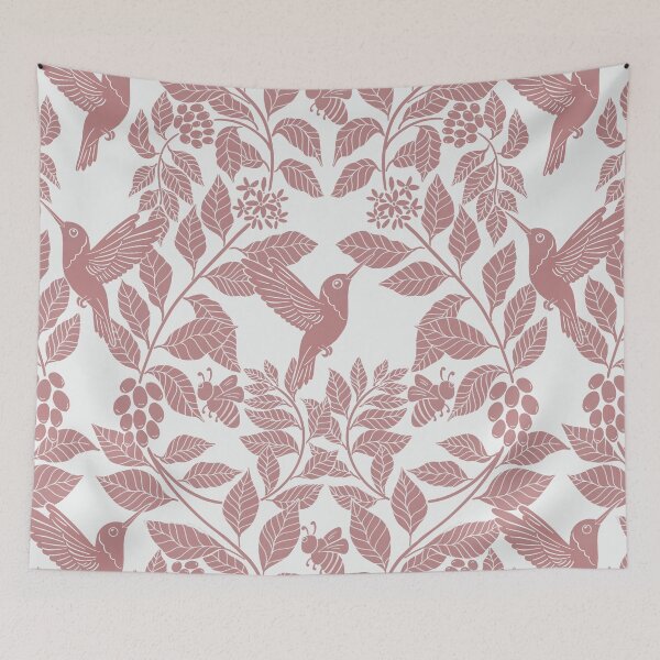 Item preview, Coffee plants, coffee garden, hummingbird and bees, coffee arabica  designed and sold by DColourMuse.