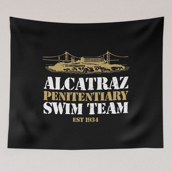 Item preview, Alcatraz Penitentiary Swim Team designed and sold by keviacevarya.