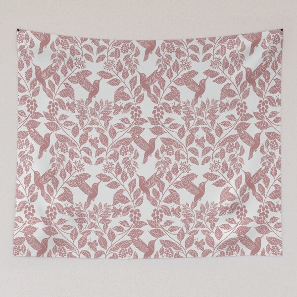 Item preview, Coffee plants, coffee garden, hummingbird and bees, coffee arabica  designed and sold by DColourMuse.