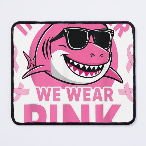 Item preview, Breast Cancer Shark October We Wear Pink Toddler Boys Kids designed and sold by EzekielDea.