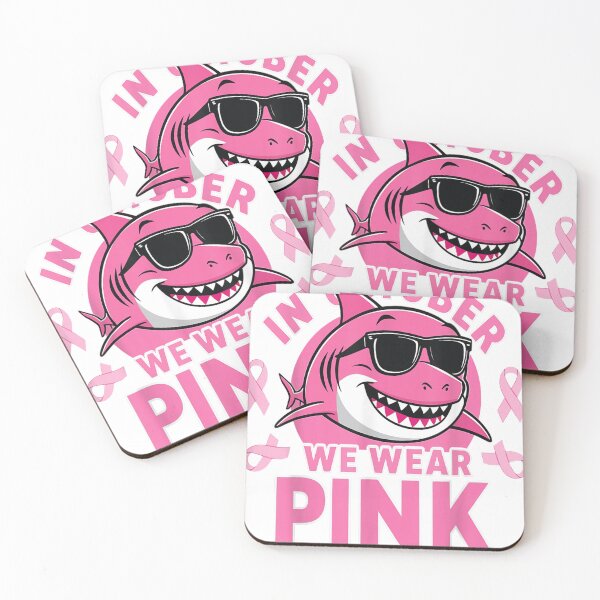 Item preview, Breast Cancer Shark October We Wear Pink Toddler Boys Kids designed and sold by EzekielDea.