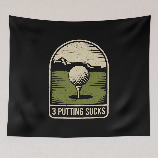 Item preview, 3 Putting Sucks designed and sold by keviacevarya.