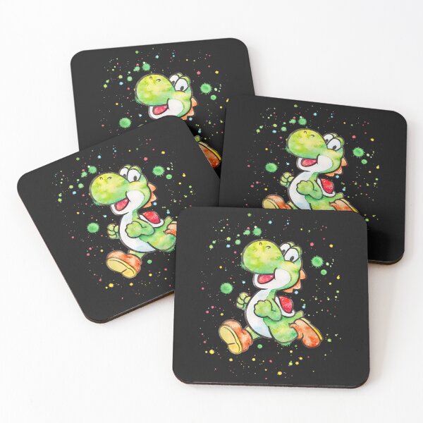 Item preview, Yoshi Watercolor Splatter Portrait designed and sold by abbeynjrbat.