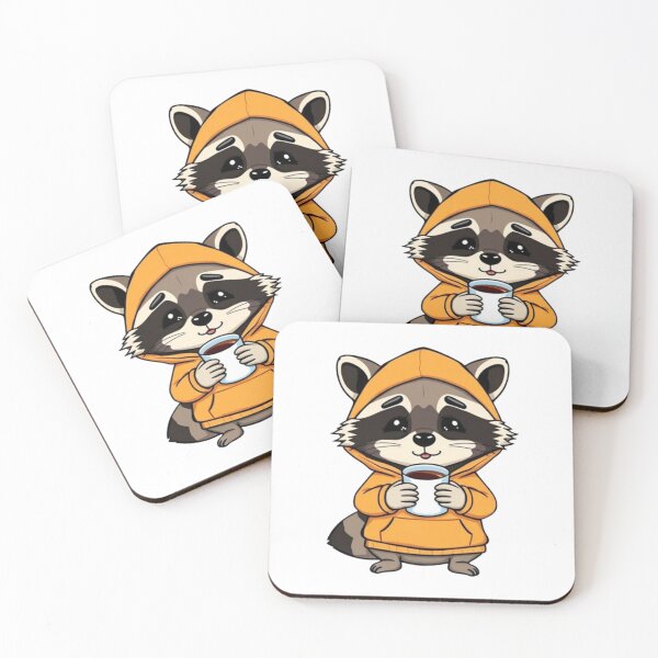 Item preview, Funny Raccoon Coffee Lover Monday Mood Meme designed and sold by Ayymann21.