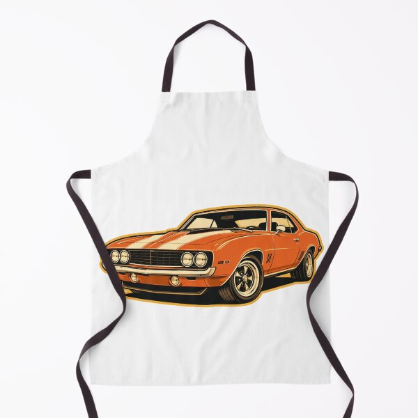 Item preview, Vintage Classic Orange American Muscle Car designed and sold by Piising.