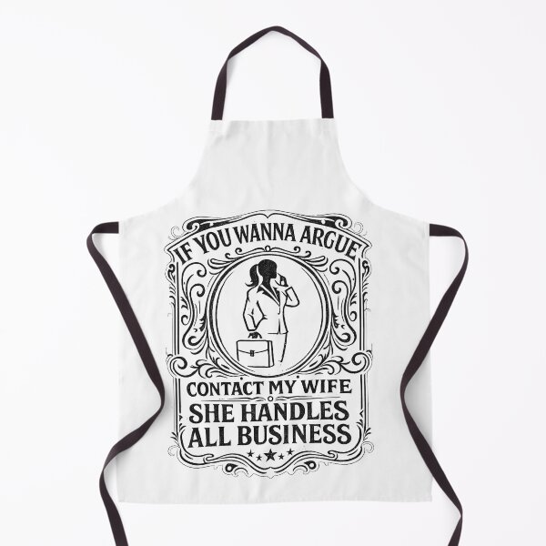Item preview, If You Wanna Argue Contact My Wife Funny Husband Marriage Quote designed and sold by THREE LITTLE BEANS.