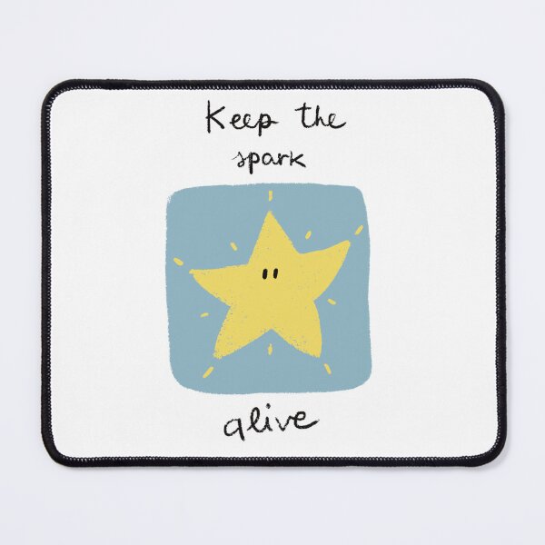 Item preview, keep the spark alive (blue version) designed and sold by tinystarstinymoments.
