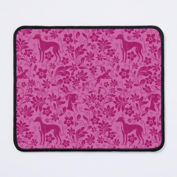 Item preview, Greyhound Floral Pattern | Elegant Botanical Dog Design Pink designed and sold by WildLakePatterns.