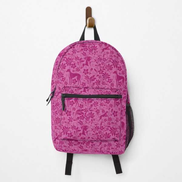Item preview, Greyhound Floral Pattern | Elegant Botanical Dog Design Pink designed and sold by WildLakePatterns.