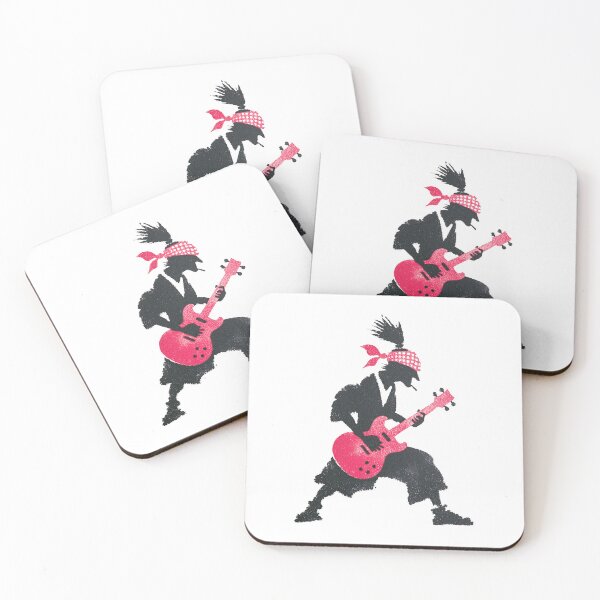 Item preview, Rock Guitarist Solo Performance High Energy Crimson Splash designed and sold by EdvvinStudios.
