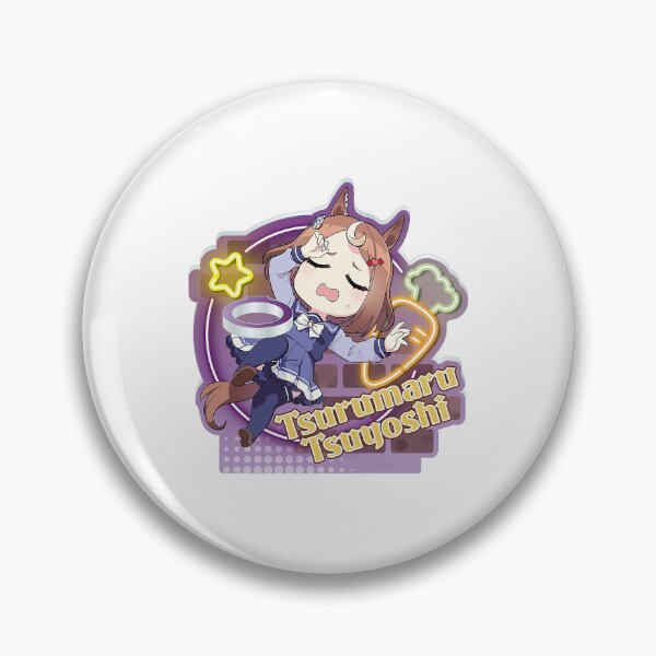 Item preview, Tsurumaru Tsuyoshi Umamusume Cute Chibi Sticker designed and sold by rihajakasa.