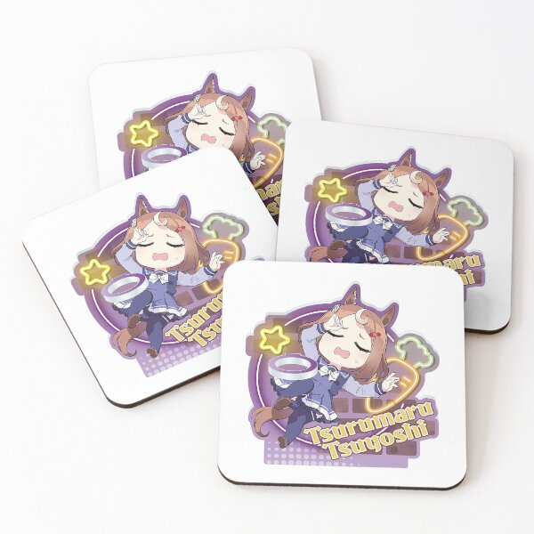 Item preview, Tsurumaru Tsuyoshi Umamusume Cute Chibi Sticker designed and sold by rihajakasa.