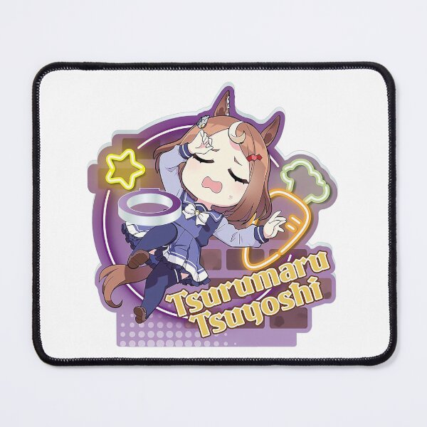 Item preview, Tsurumaru Tsuyoshi Umamusume Cute Chibi Sticker designed and sold by rihajakasa.