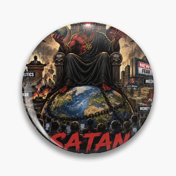 Item preview, Satan ruling the world  designed and sold by sathyasolai88.