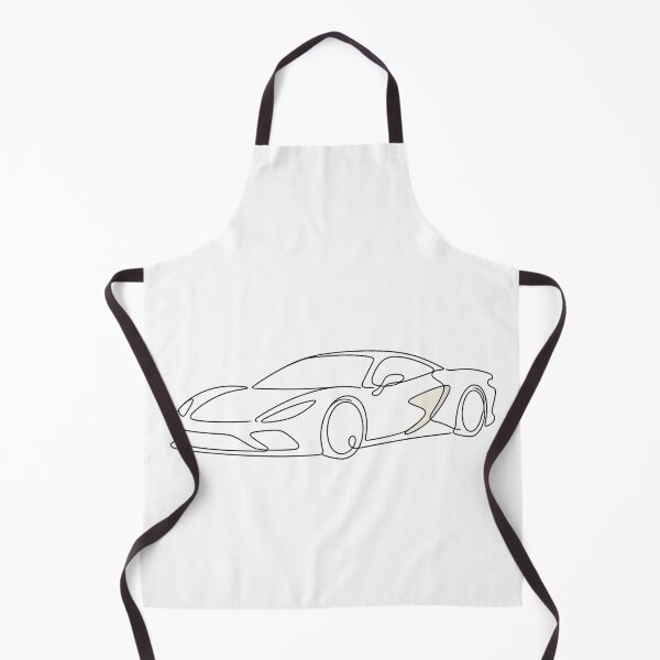 Item preview, Minimalist One Line Art Supercar Silhouette designed and sold by Piising.