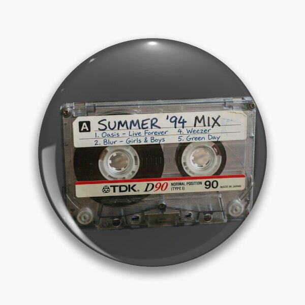 Item preview, Totally Rad 90s Cassette Tape Vibe Retro Vintage Nineties designed and sold by VixelDesign.