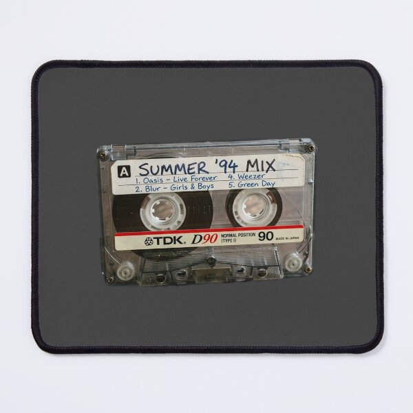 Item preview, Totally Rad 90s Cassette Tape Vibe Retro Vintage Nineties designed and sold by VixelDesign.