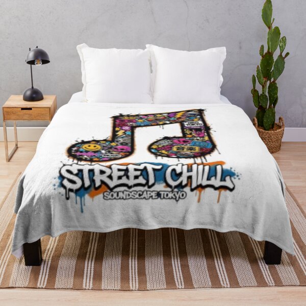 Item preview, Street Chill Graffiti Music Note | Tokyo Street Art | Urban Sticker Bomb Design designed and sold by YunsCozyCorner.